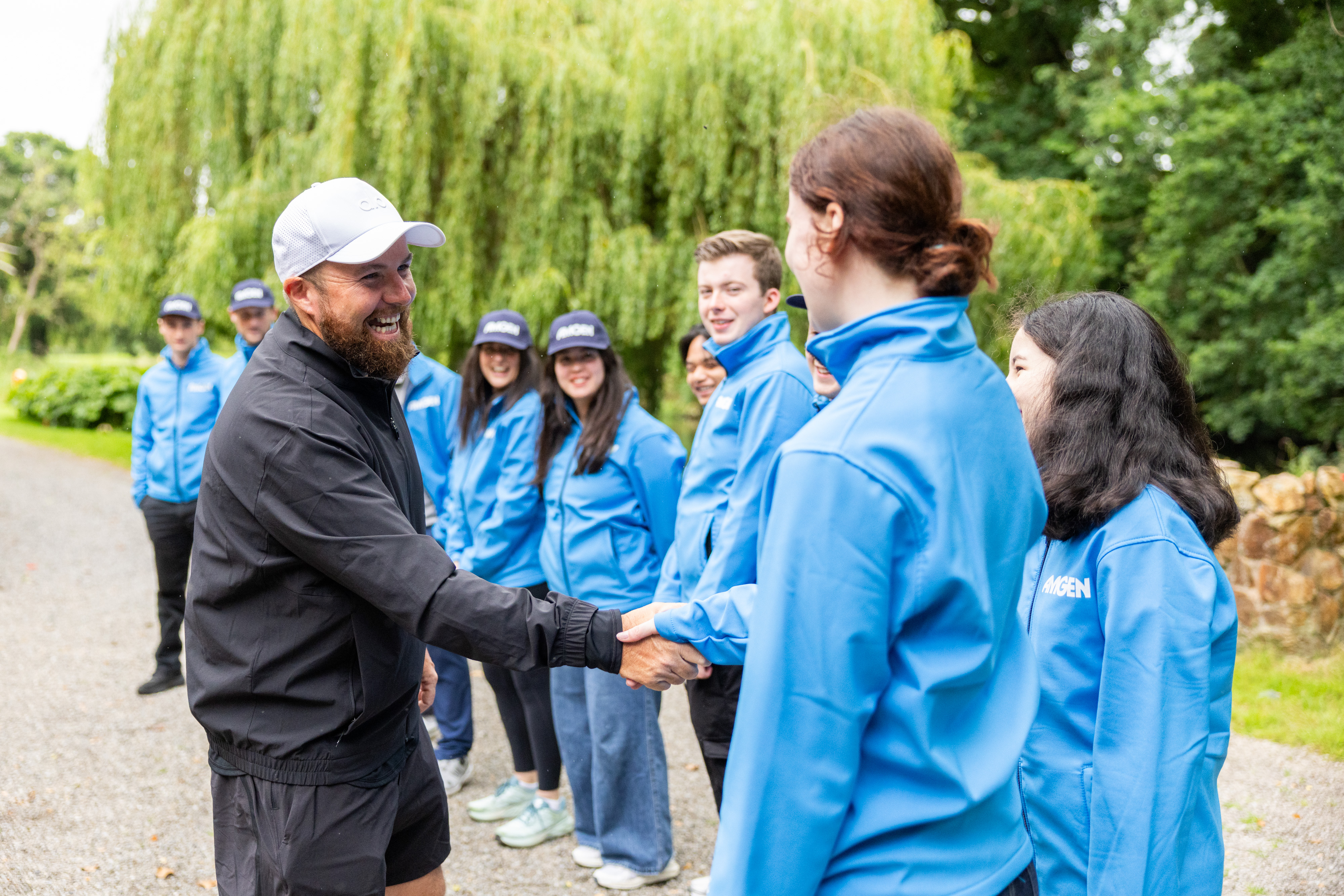 Amgen Ireland colleagues join Shane Lowry to support Make-A-Wish Ireland